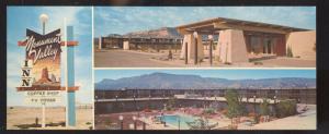 KAYENTA ARIZONA MONUMENT VALLEY MOTEL SWIMMING POOL ADVERTISING POSTCARD