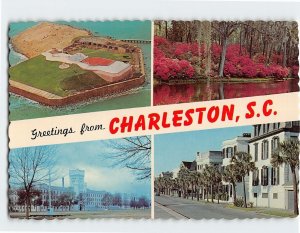 Postcard Greetings from Charleston, South Carolina