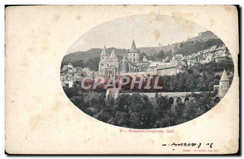 Old Postcard Conques