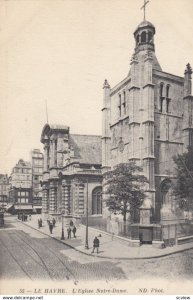 LE HAVRE, France, 1910-1920s, L'Eglise Notre-Dame