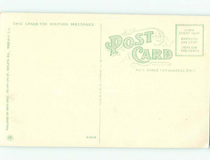 Divided-back MCELROY FOUNTAIN Oakland California CA AE2199