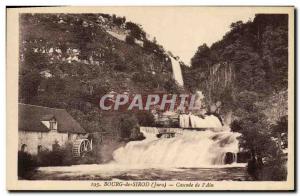 Postcard Old water mill Bourg Sirod cascading of & # 39Ain