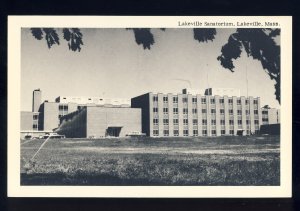 Lakeville, Massachusetts/MA Postcard, View Of Lakeville Sanatorium