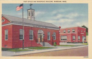 Post Office and Makepeace Building Wareham Massachusetts