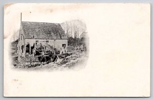 Old Mill Near Oyster Bay Long Island New York c1899 PMC Postcard B50