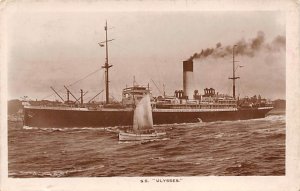 SS Ulysses Blue Funnel Line Ship Unused 