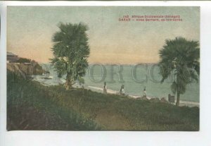 443177 FRENCH Africa colony Senegal DAKAR Anse Bernard in distance Goree Vintage