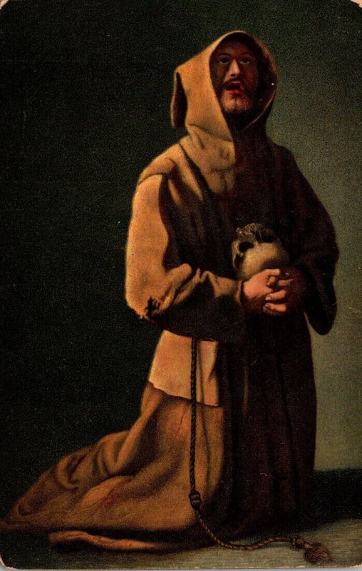 Painting A Franciscan Monk Zurbaran London