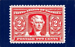 Jefferson Postage, 2 Cents Political PU Unknown 