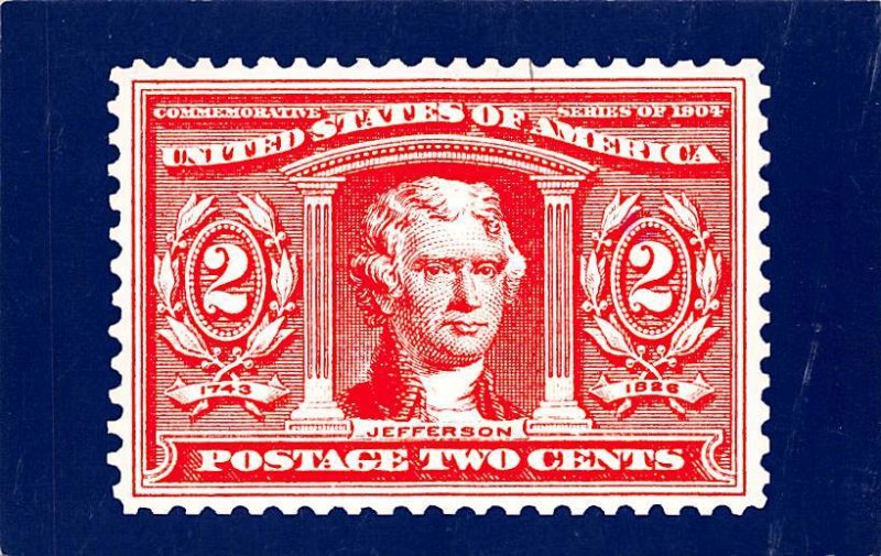 Jefferson Postage, 2 Cents Political PU Unknown 