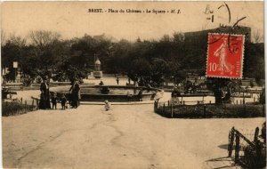 CPA BREST - Place du Chateau - La Square (650230)