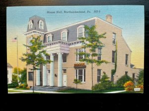 Vintage Postcard 1930-1945 Moose Hall Northumberland Pennsylvania