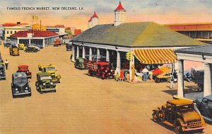 Famous French New Orleans, Louisiana, USA Market Unused 