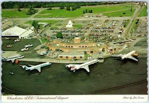 Charleston SC AFB International Airport Airplane Delta Eastern Airline 4x6 PC M1