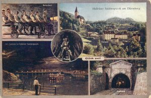 Hallein salt mine on Dürrnberg bei Hallein 1925 Austria