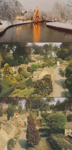 Victoria Street Hall The Model Village Bourton On The Water 4x Mint Postcard s
