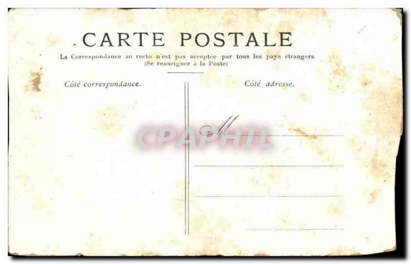 Old Postcard Versailles Parterre North