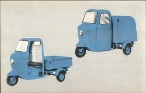 Lambretta 150 FD-C  Scooter Truck Adv Postcard