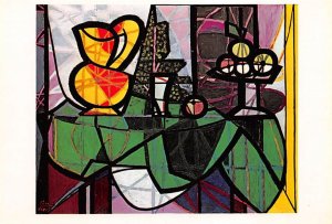 Pitcher  And Bowl Of Fruit, By Pablo Picasso  