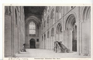 Cambridgeshire Postcard - Peterborough Cathedral - The Nave    ZZ2307