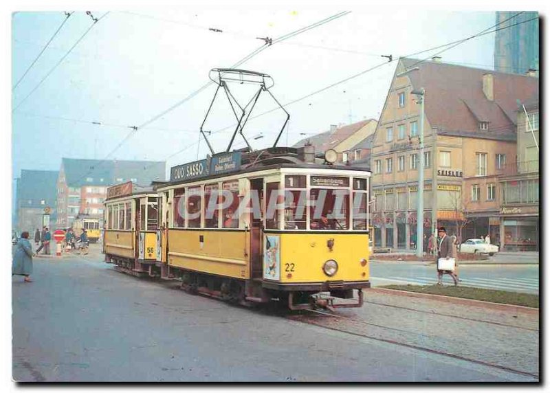 Postcard Modern TRAMS OF EUROPE 003