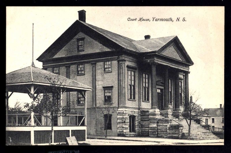 Nova Scotia YARMOUTH Court House Pub by Yarmouth Portrait Co. - DB