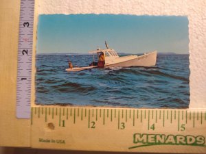 Postcard Lobstering, A Maine way of life, Maine