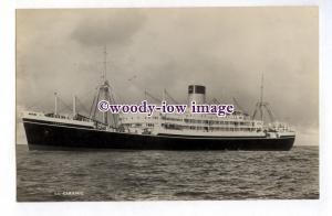 pf6461 - Shaw Savill Liner - Ceramic , built 1948 - postcard 