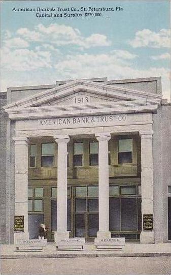 Florida St Petersburg American Bank and Trust Co Curteich