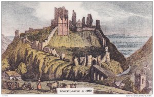 Corfe Castle in 1860, DORSET, England, United Kingdom, 00-10s