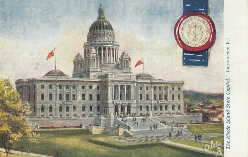 PROVIDENCE , Rhode Island , 1900-10s ; State Capitol ; TUCK2454