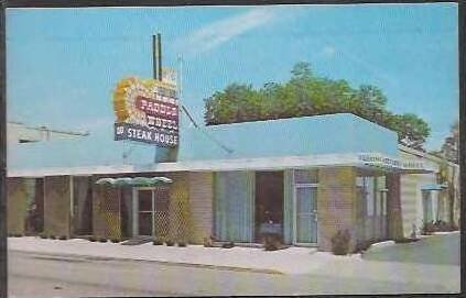 Fl Kissimmee Paddle Wheel Steak House 1965