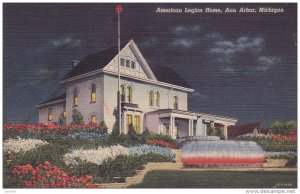 American Legion Home, ANN ARBOR, Michigan, 1930-1940s