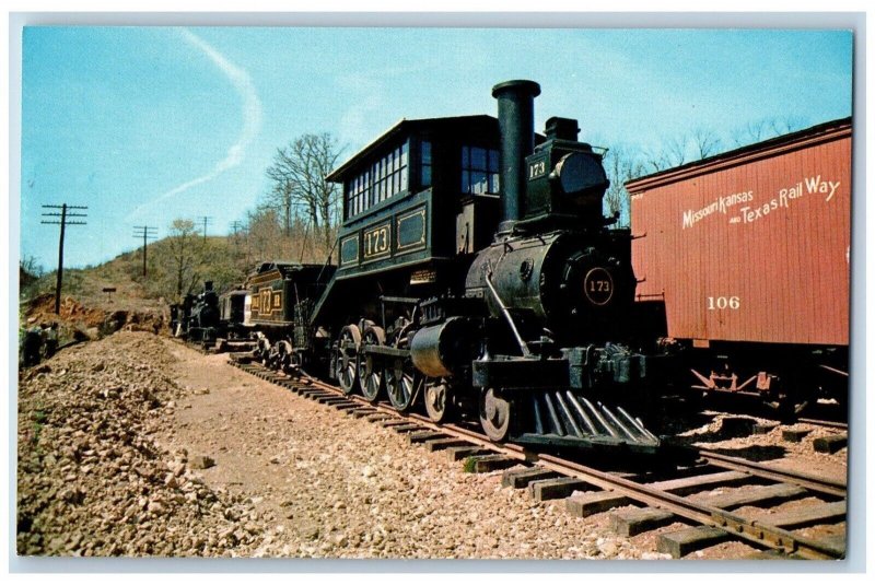 St. Louis Missouri Postcard Baltimore Ohio National Museum Transport Train c1960