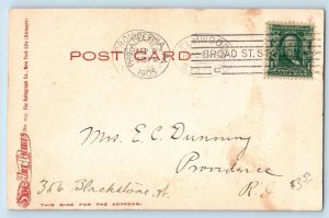 Philadelphia Pennsylvania PA Postcard North Broad Fidelity Mut Life Bldg. c1905