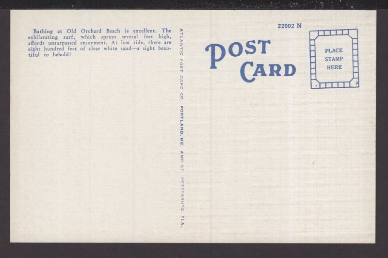 Maine Bathers, Bathing at Old Orchard Beach is excellent - LINEN