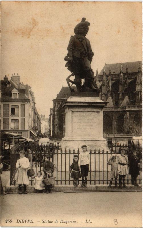 CPA DIEPPE-Statue de Duquesne (347432)