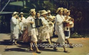 Entertainers dressed in Montunos Panama Panama Unused 