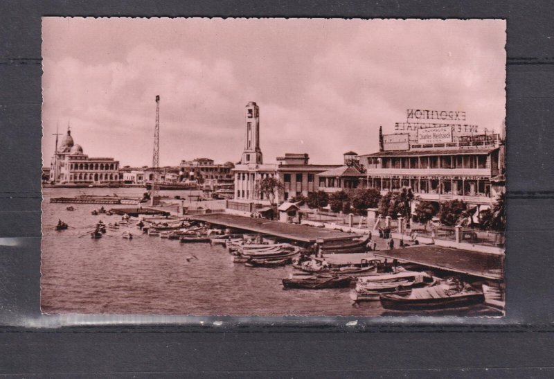 EGYPT, PORT SAID, SUEZ CANAL Co., OFFICE, HARBOR POLICE STATION, c1930 ppc.