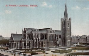 DUBLIN IRELAND~ST PATRICKS CATHEDRAL~1910s POSTCARD