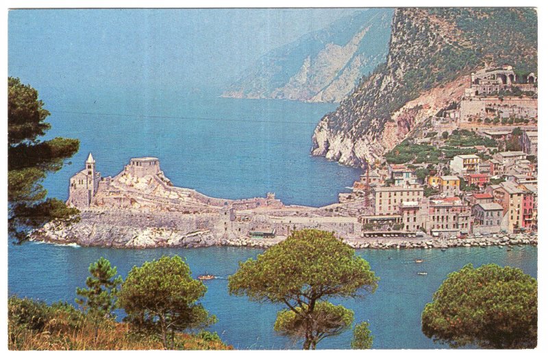 Italy, Village of Portovenere - Pan Am makes the going great to Europe