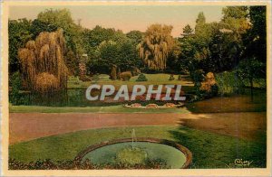 Old Postcard Le Cateau - Garden Fenelon - to Netherlands