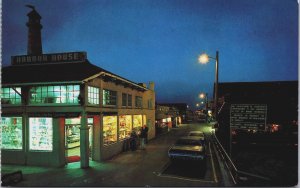 Fisherman's Wharf Monterey California Vintage Postcard C098