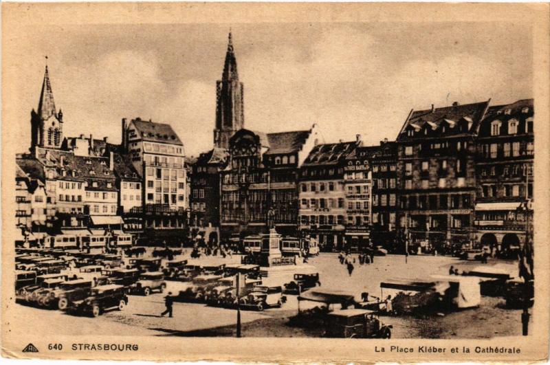 CPA AK STRASBOURG - La Place Kleber (276050)