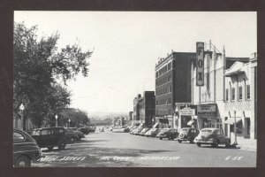 RPPC MCCOOK NEBRASKA DOWNTOWN MAIN STREET SCENE REAL PHOTO POSTCARD