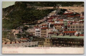 Gibraltar Casemates Barracks c1907 Postcard W27