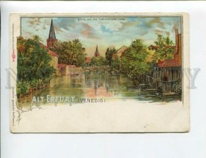 3173667 GERMANY ERFURT Alt-Erfurt Vintage litho postcard