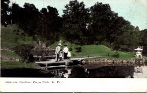 Minnesota St Paul Como Park Japanese Gardens 1904