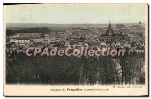 Postcard Old Versailles Saint Louis
