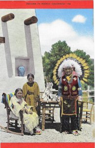 Indians in Scenic Colorado No Tribe Listed